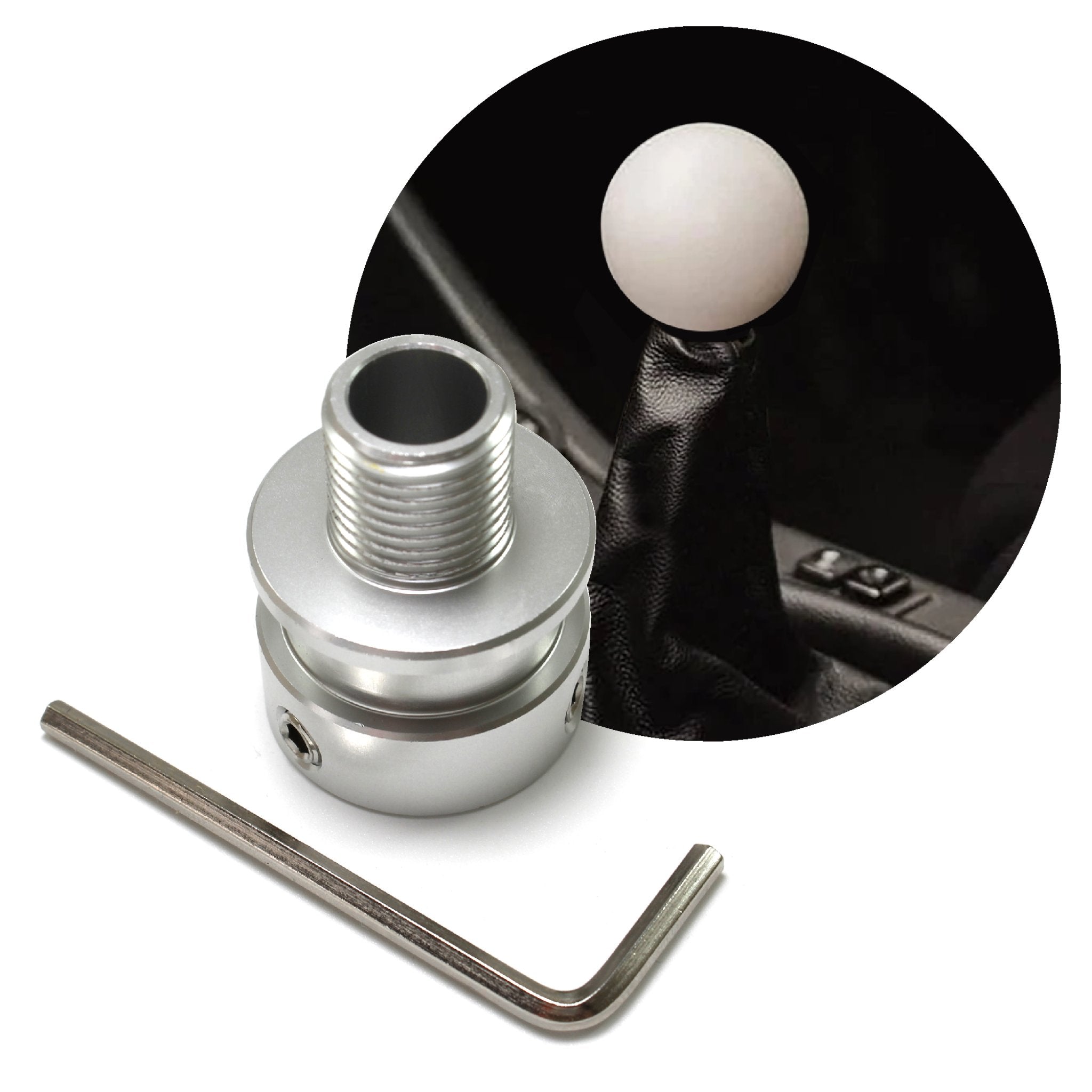 2nd Generation Universal Shift Knob Adapter For Thread-less Shift Arm – American Shifter
