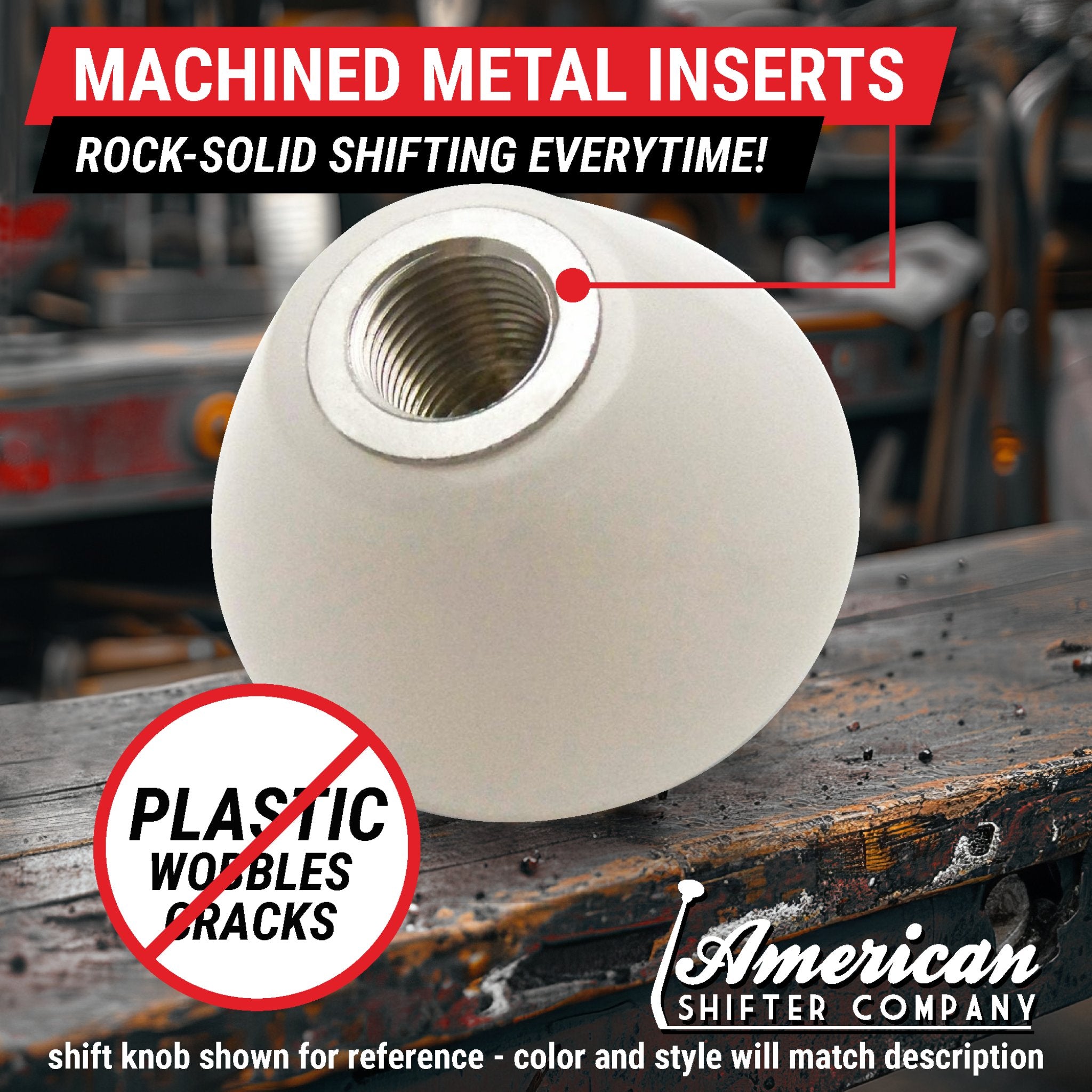 DIY M16 x 1.5 Shift Knob Maker Insert -Make Anything Into a Dream Custom Shifter