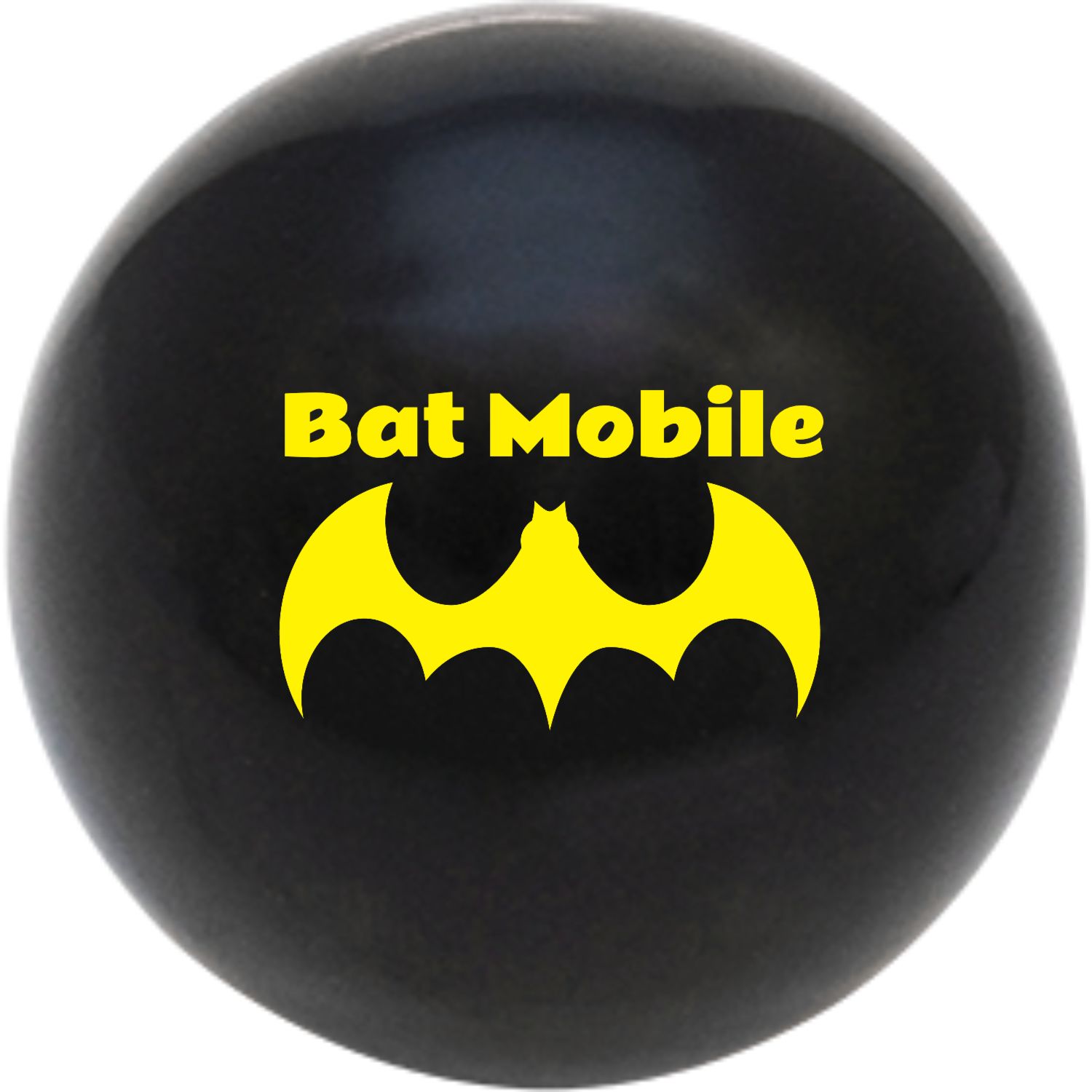 Custom Printed Solid Billiard Pool Cue Ball Shift Knob with Steel M16 x 1.5 Insert 295