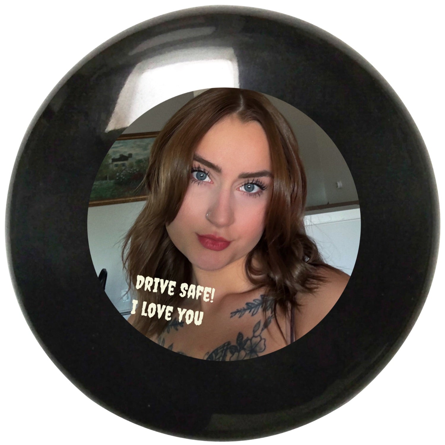 Custom Printed Retro Mushroom Series Custom Shift Knob with M16 x 1.5 Insert 295
