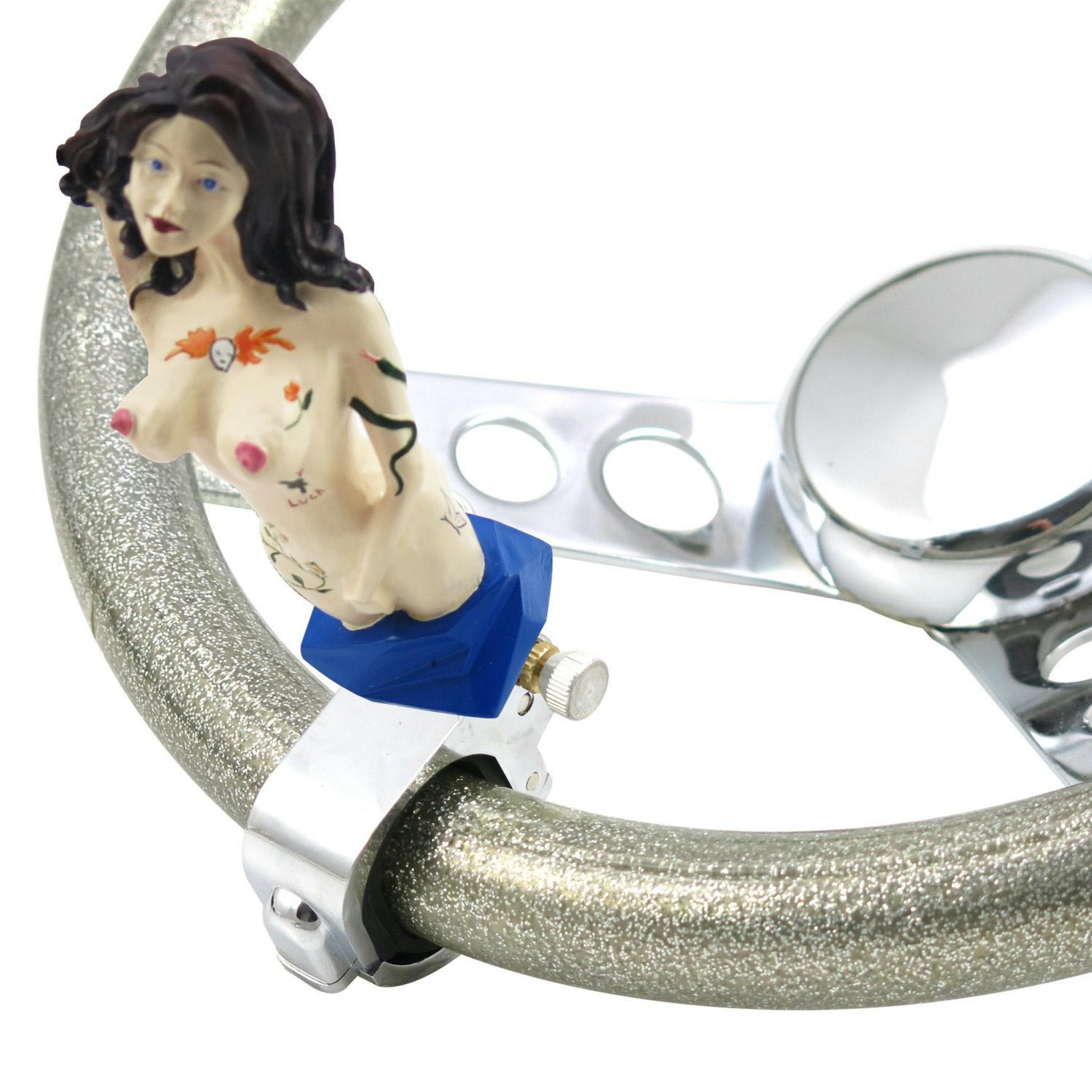 Cindy Naked Lady Custom 2 Position Suicide Brody Necker Knob for Steering Wheel