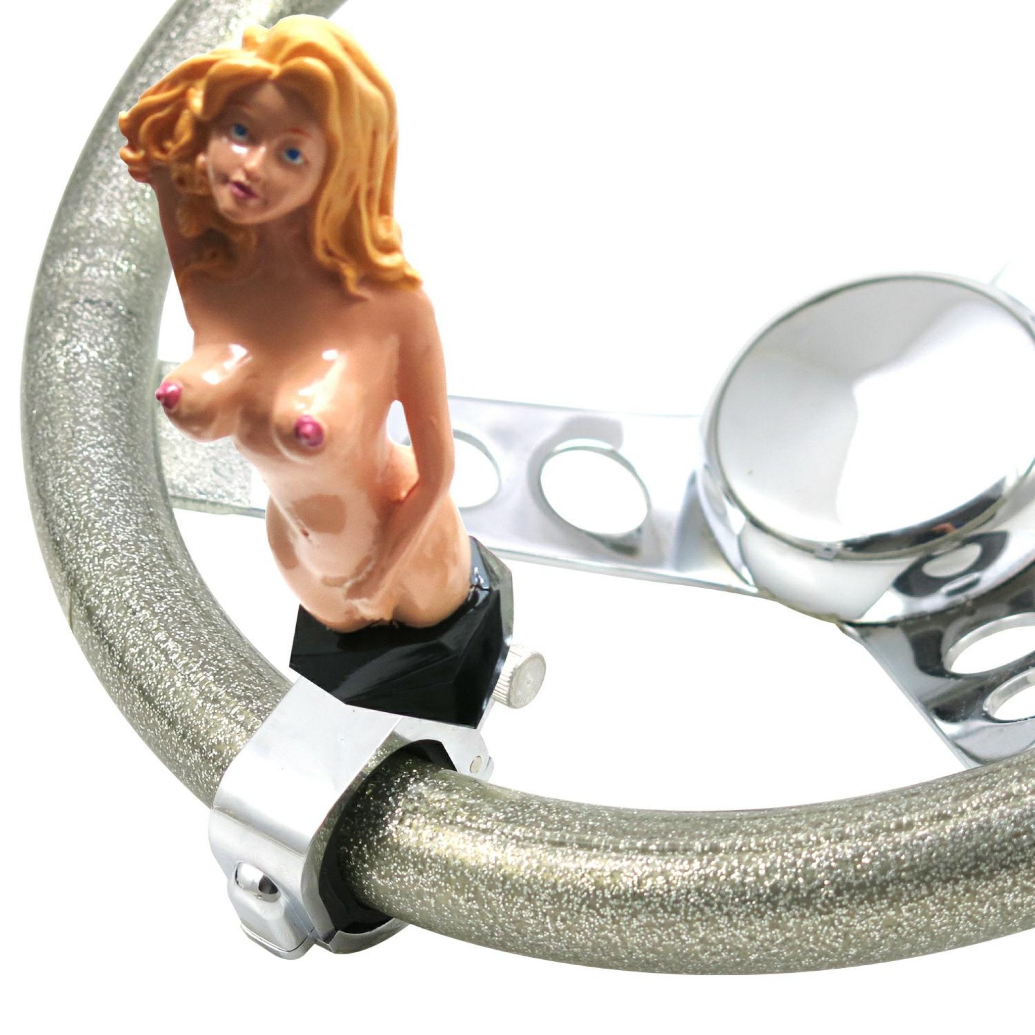 Candy Naked Lady Custom 2 Position Suicide Brody Necker Knob for Steering Wheel