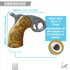 Quick Draw Pistol Grip Custom Shift Knob Handcrafted Limited Edition Hot Rod Gun