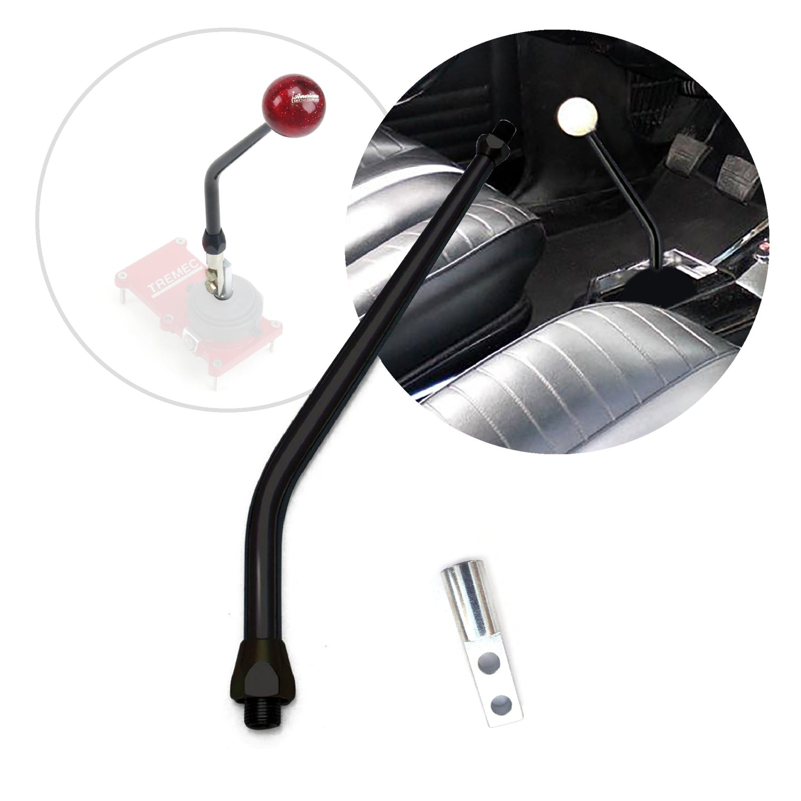 1998-2002 Daihatsu Mira / Cuore / Domino Shifter Lever Arm with Manual TKO Tremec Adapter - Fits 5 & 6 Speed Transmission
