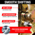 1960-1966 Chevrolet Suburban Dual Action Push Button Transmission Shifter Kit for GM Powerglide , Suburban
