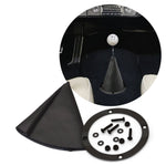 Vertical Shifter or Emergency Brake Boot with Round Trim Ring