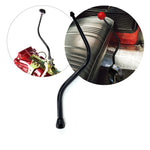 Shift Lever Arm - Solid One-Piece Chrome or Black Steel Automatic Stick - Choose Length, Style & Finish