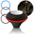 Black Nostalgic Custom Shift Knob with 4 Color O-Ring Options - Adjustable Push Button