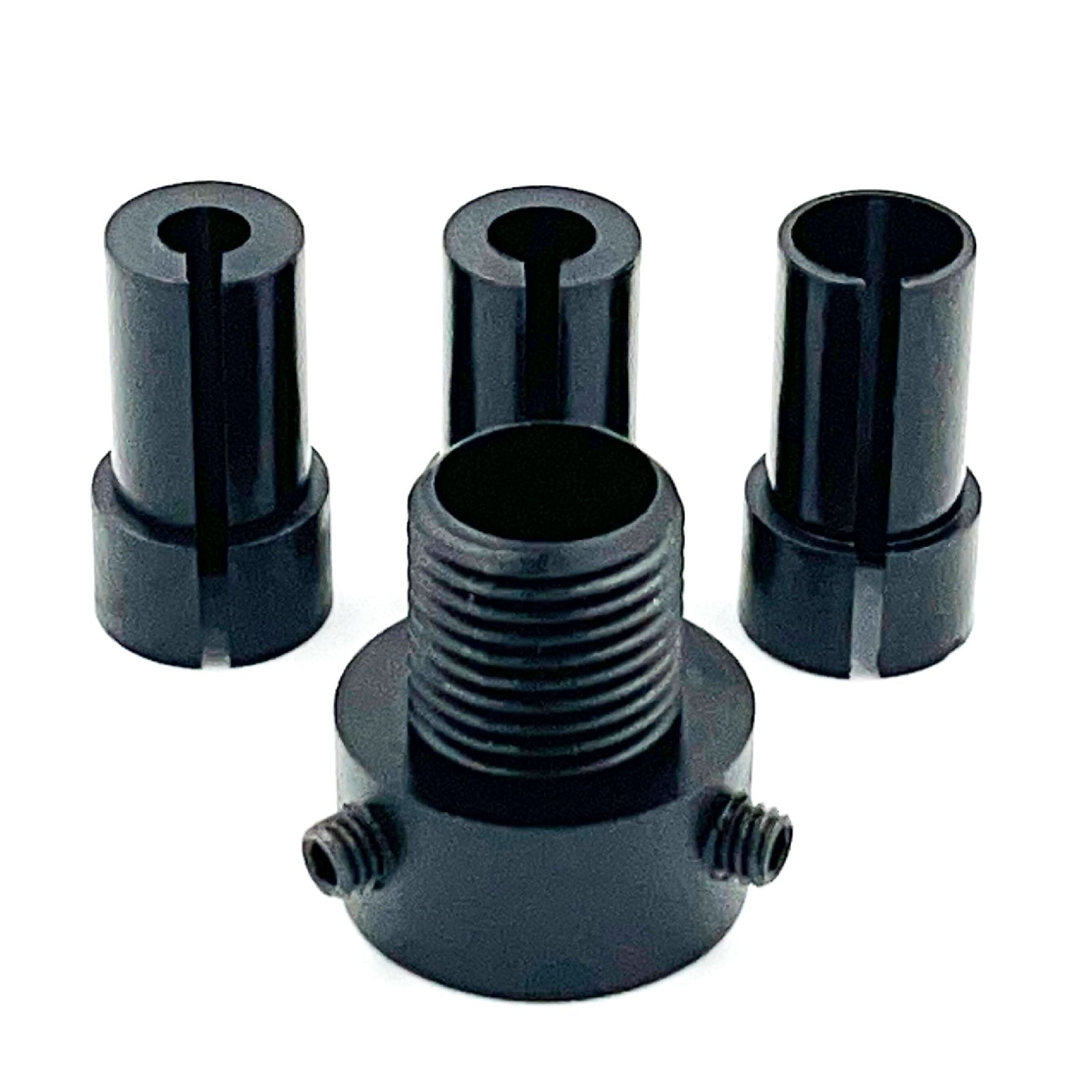 Universal Shift Knob Adapter with Set Screws For Thread-less Shift Arm M16 x 1.5