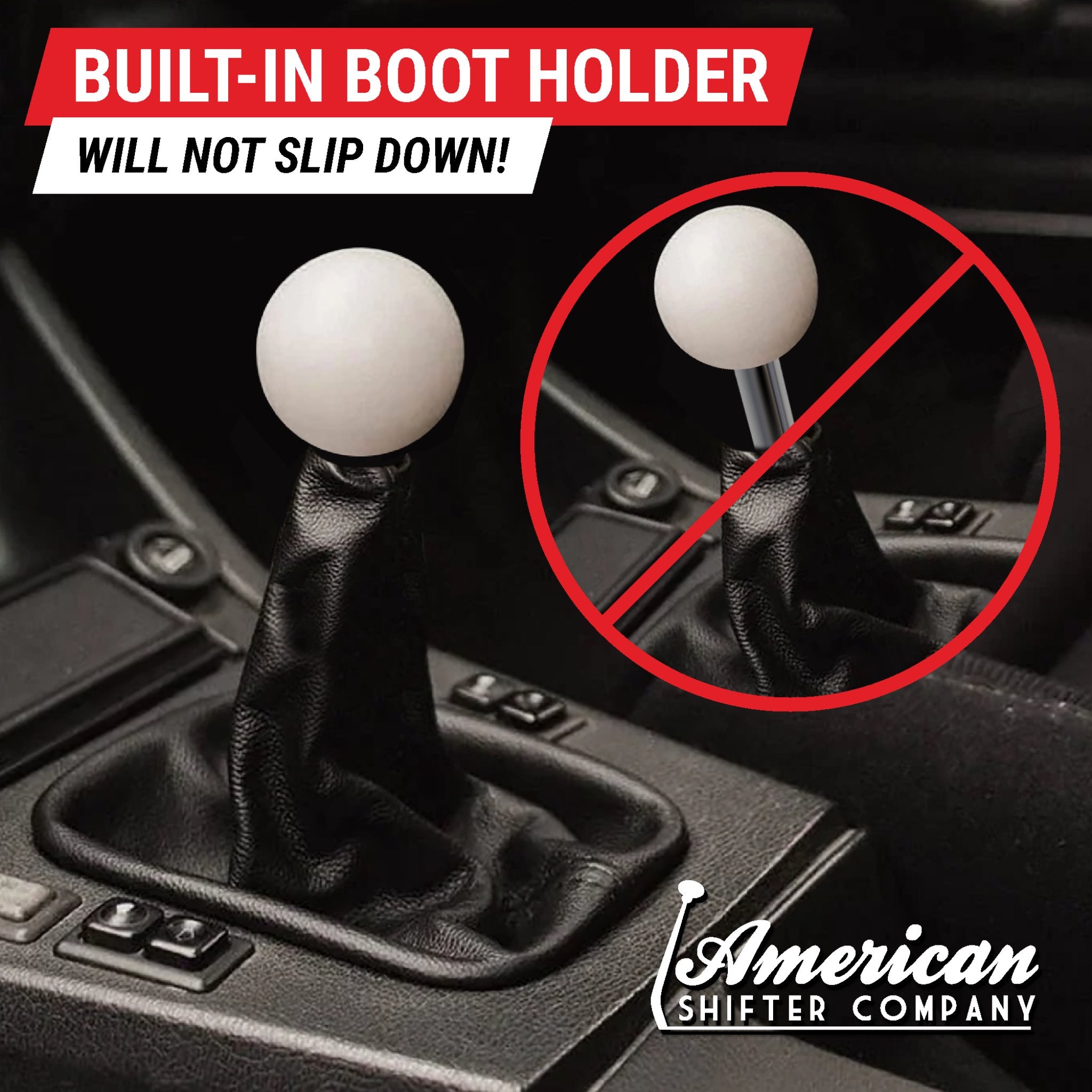 2nd Generation Universal Shift Knob Adapter For Thread-less Shift Arm M16 x 1.5