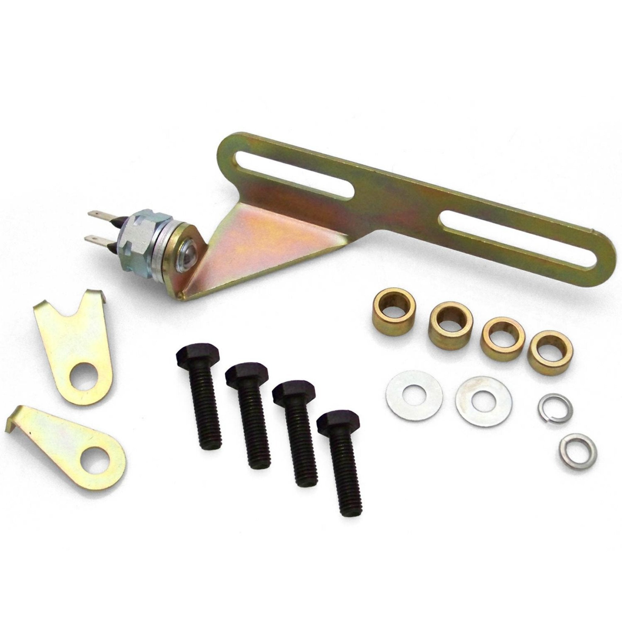 American Shifter Backup Switch With Silver Zinc Coated Machined Bracket