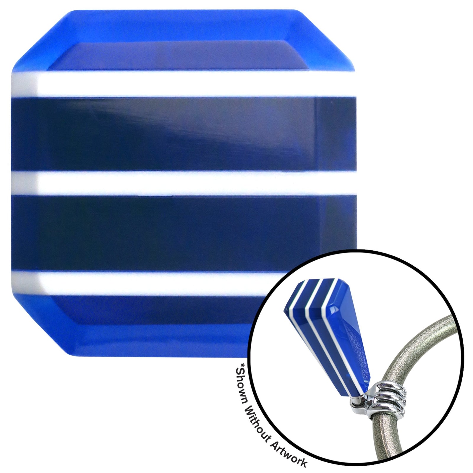 Blue Stripe Stix Custom Adjustable Suicide Brody Necker Knob for Steering Wheel