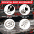 Vertical Shifter or Emergency Brake Boot - Heavy-Duty Naugahyde - Hot Rod
