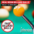 Custom Printed Solid Billiard Pool Cue Ball Shift Knob with Steel M16 x 1.5 Insert