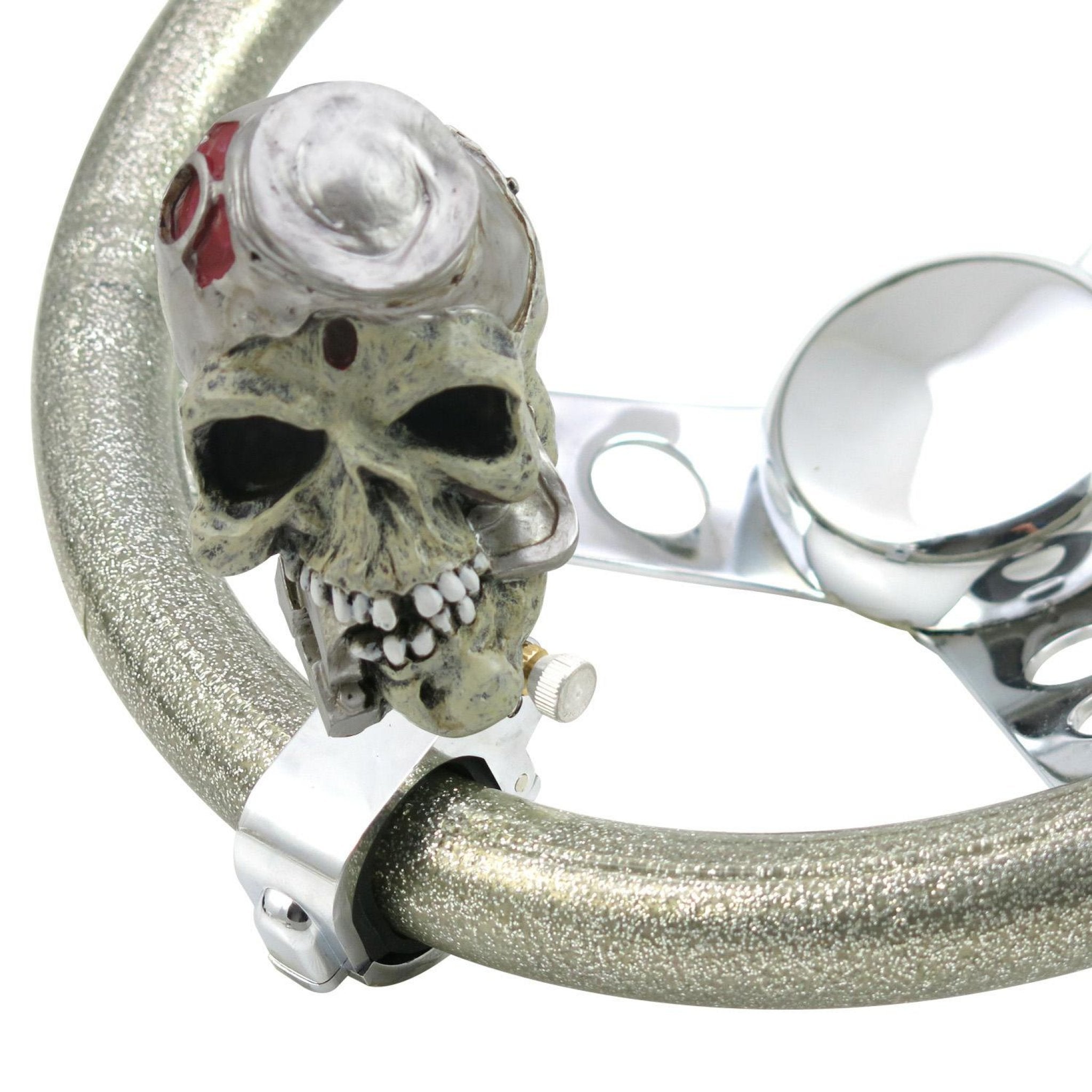 Piston Skull Custom 2 Position Suicide Brody Necker Knob for Steering Wheel