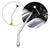 Shift Lever Arm - Solid One-Piece Chrome or Black Steel Automatic Stick - Choose Length, Style & Finish
