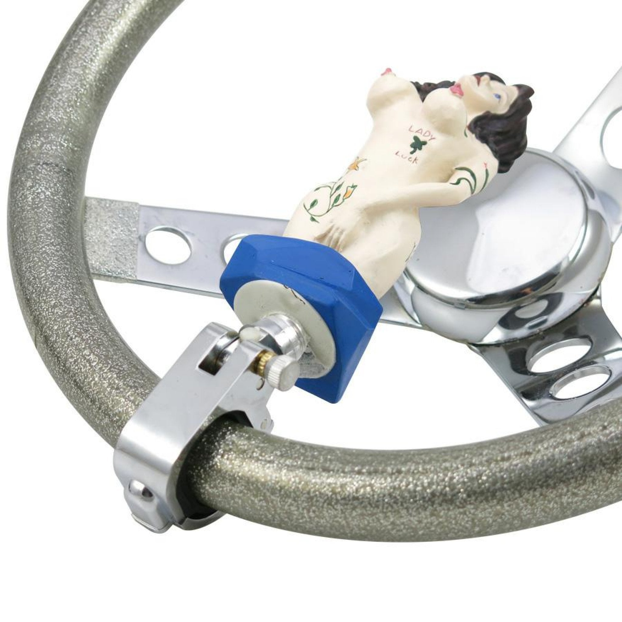 Cindy Naked Lady Custom 2 Position Suicide Brody Necker Knob for Steering Wheel