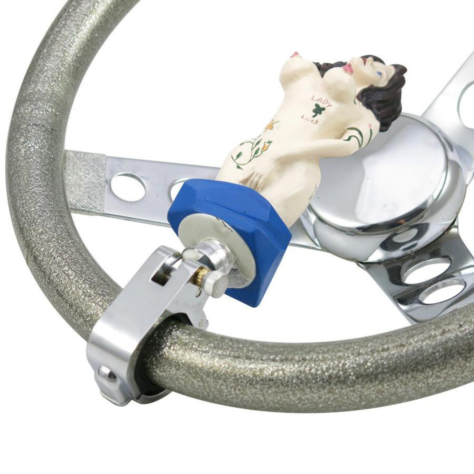 Cindy Naked Lady Custom 2 Position Suicide Brody Necker Knob for Steering Wheel
