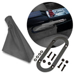 Horizontal Shift or Emergency Brake Boot with Oval Beauty Trim Ring