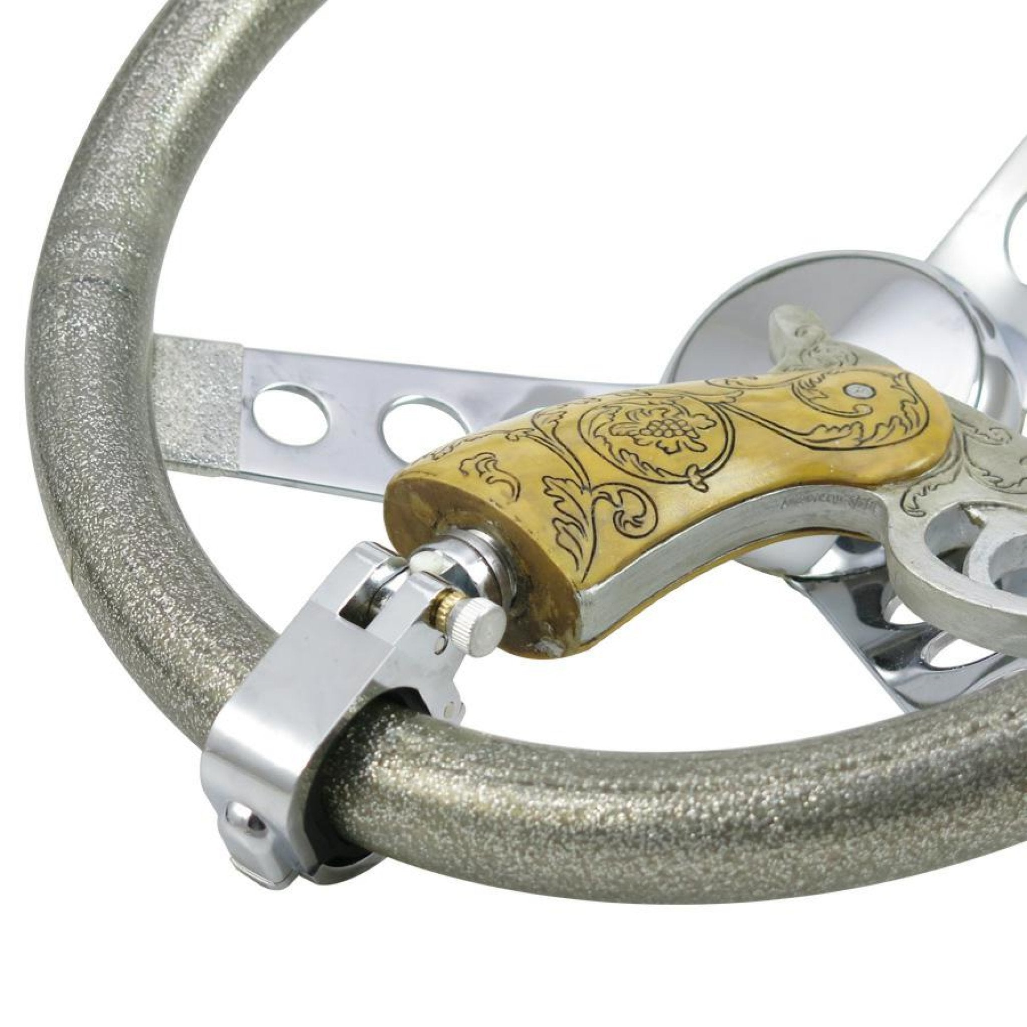 Pistol Grip Gun Custom 2 Position Suicide Brody Necker Knob for Steering Wheel
