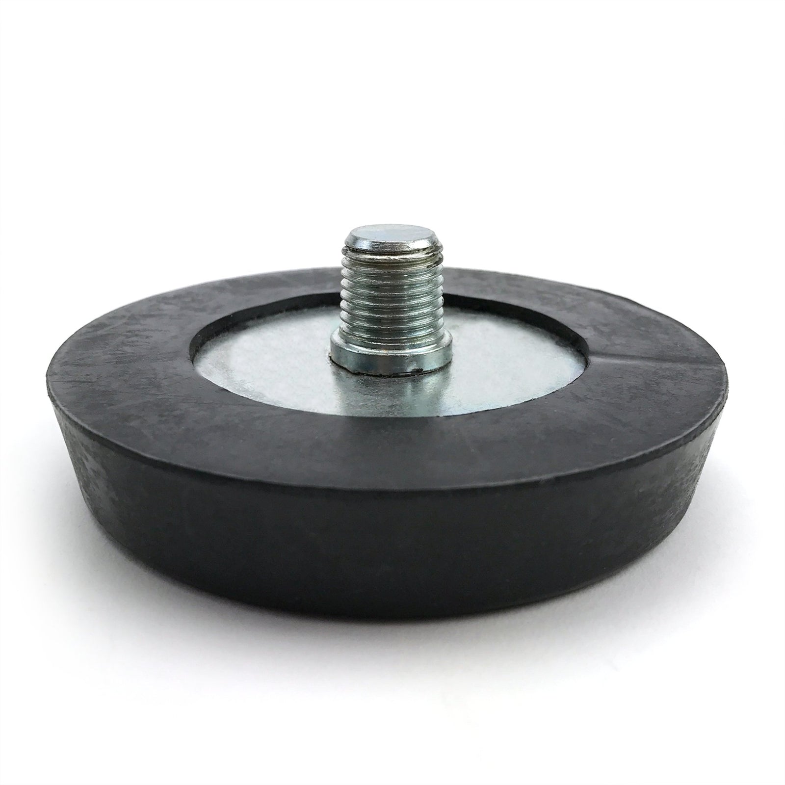 1901-1907 Oldsmobile Curved Dash round rubber brake pedal pad 3.25 inch dia 1/2 inch mounting stud rat rod Hot Rod