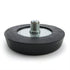 1901-1907 Oldsmobile Curved Dash round rubber brake pedal pad 3.25 inch dia 1/2 inch mounting stud rat rod Hot Rod