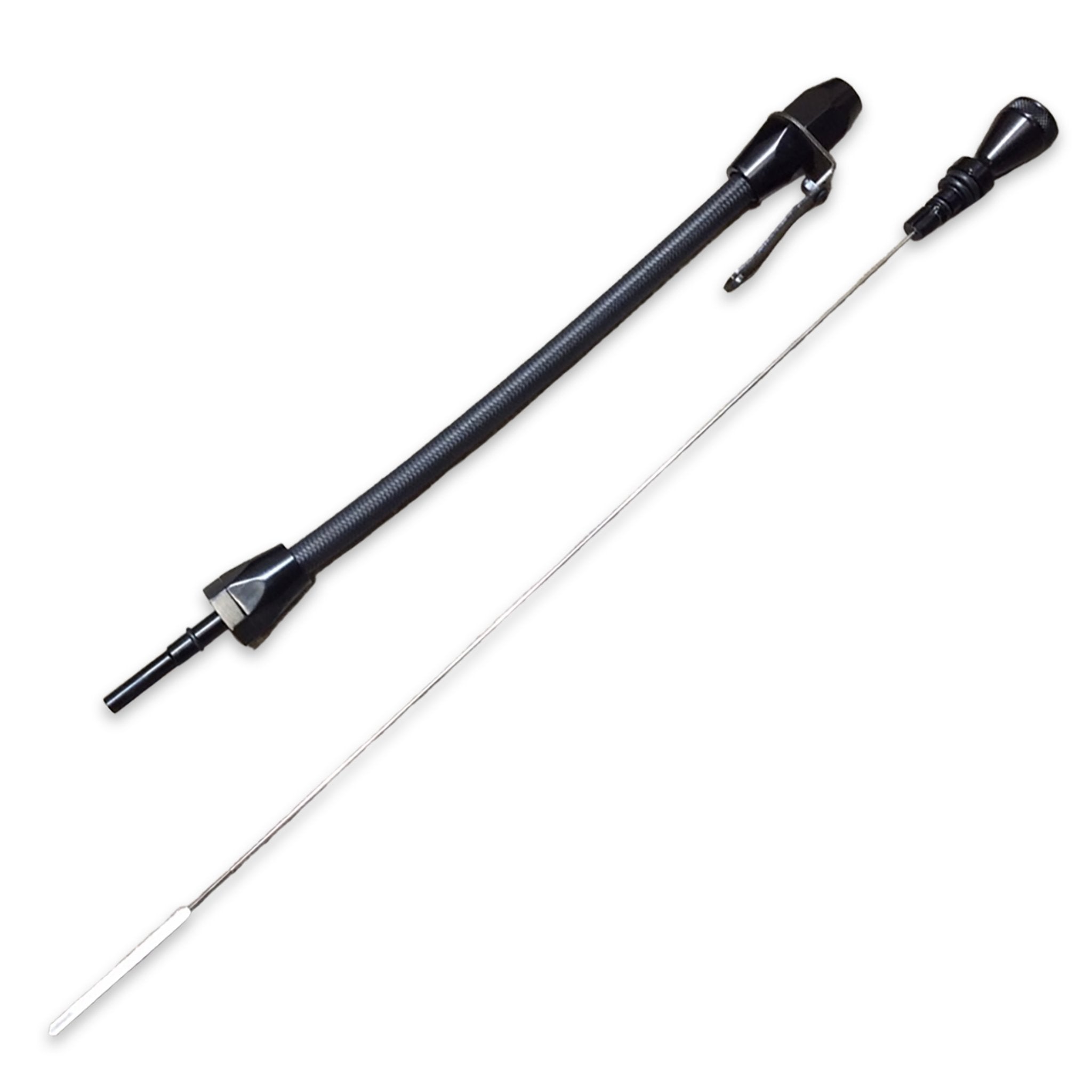 Black Engine Oil Dipstick Ford Big Block 385 460 572 Stainless Steel Hot Rod