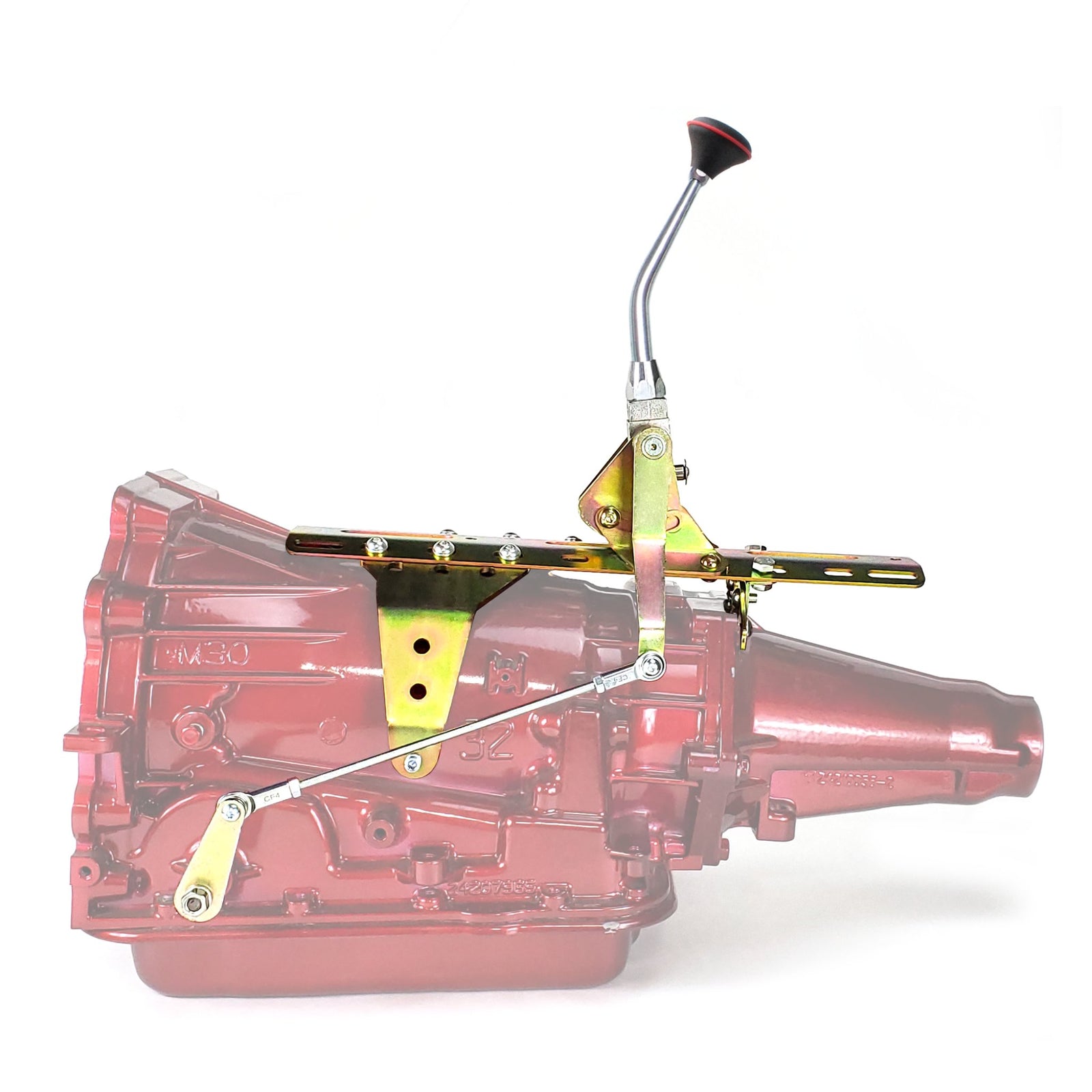 1953-1962 Chevrolet Corvette Single Action Push Button Transmission Shifter Kit for GM Powerglide , Corvette