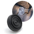 1901-1907 Oldsmobile Curved Dash round rubber brake pedal pad 3.25 inch dia 1/2 inch mounting stud rat rod Hot Rod