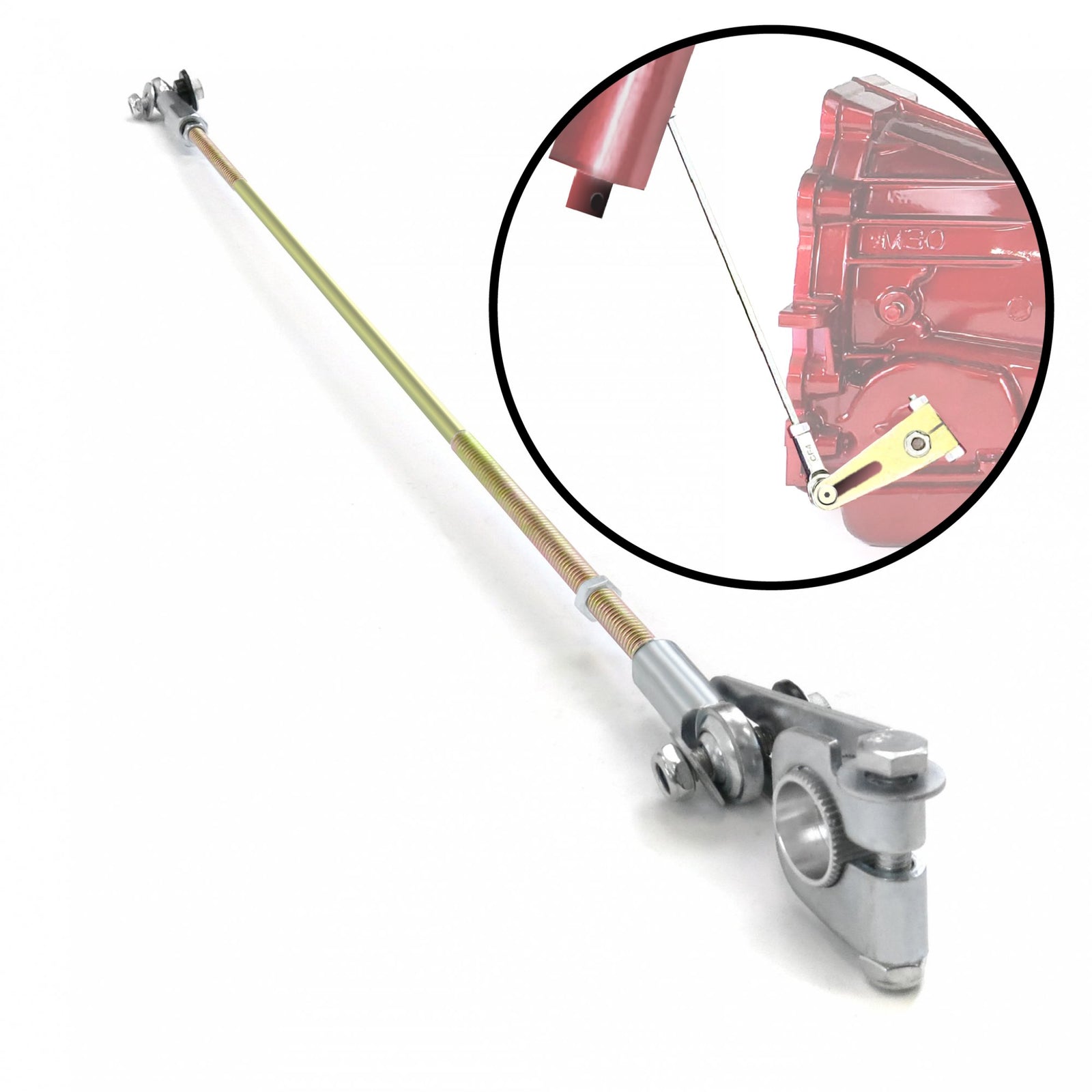 Universal Adjustable GM Transmission Column Shift Linkage Kit TH-350 700R4 4L60