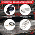 Universal Emergency Parking Brake Handle Assembly - Classic Modern Floor Mount