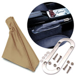 Horizontal Shift or Emergency Brake Boot with Oval Beauty Trim Ring