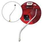 Shift Lever Arm - Solid One-Piece Chrome or Black Steel Automatic Stick - Choose Length, Style & Finish