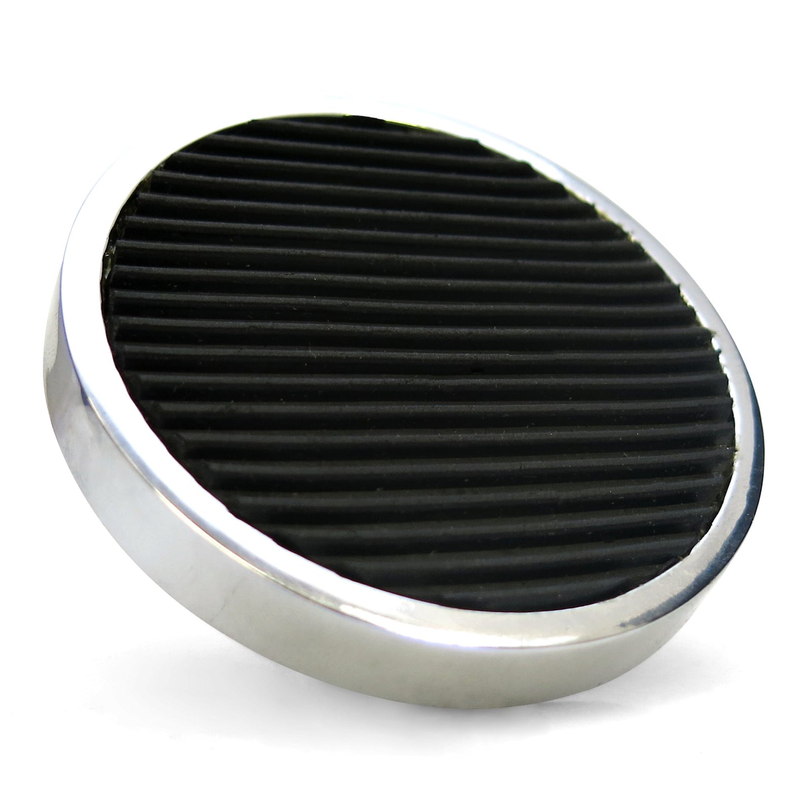 Round Clutch & Brake Pedal Set CNC Machined Billet Aluminum Custom