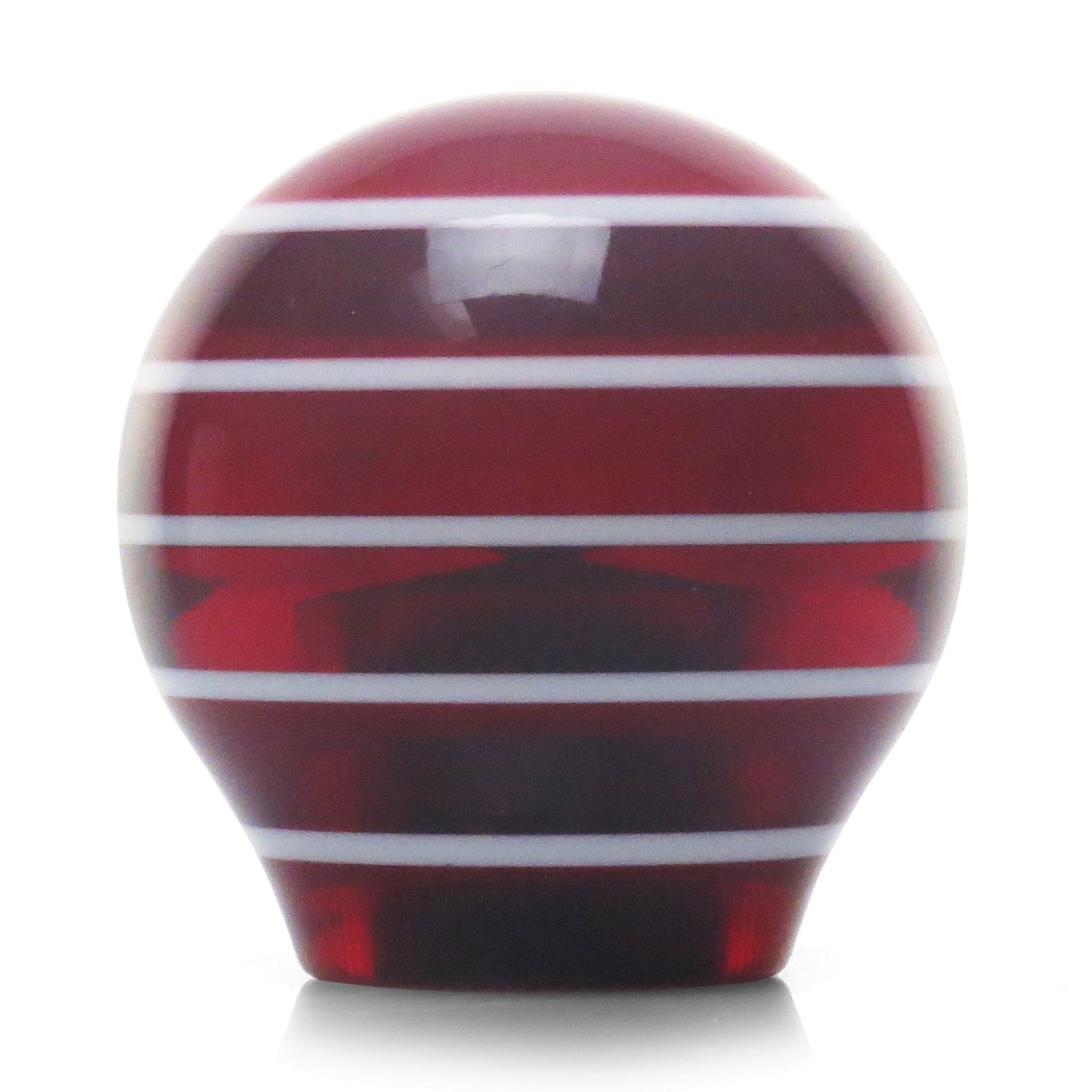 Red Super Stripe Custom 2 Position Suicide Brody Necker Knob  for Steering Wheel