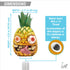 Tiki Pineapple Custom Shift Knob Handcrafted Limited Edition Universal Hot Rod