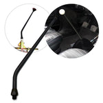 Shift Lever Arm - Solid One-Piece Chrome or Black Steel Automatic Stick - Choose Length, Style & Finish