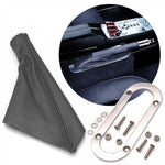 Horizontal Shift or Emergency Brake Boot with Oval Beauty Trim Ring