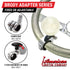 2006-2012 SsangYong Rexton Steering Wheel Deluxe 2 Position Brody Adapter and Knob - M16 x 1.5