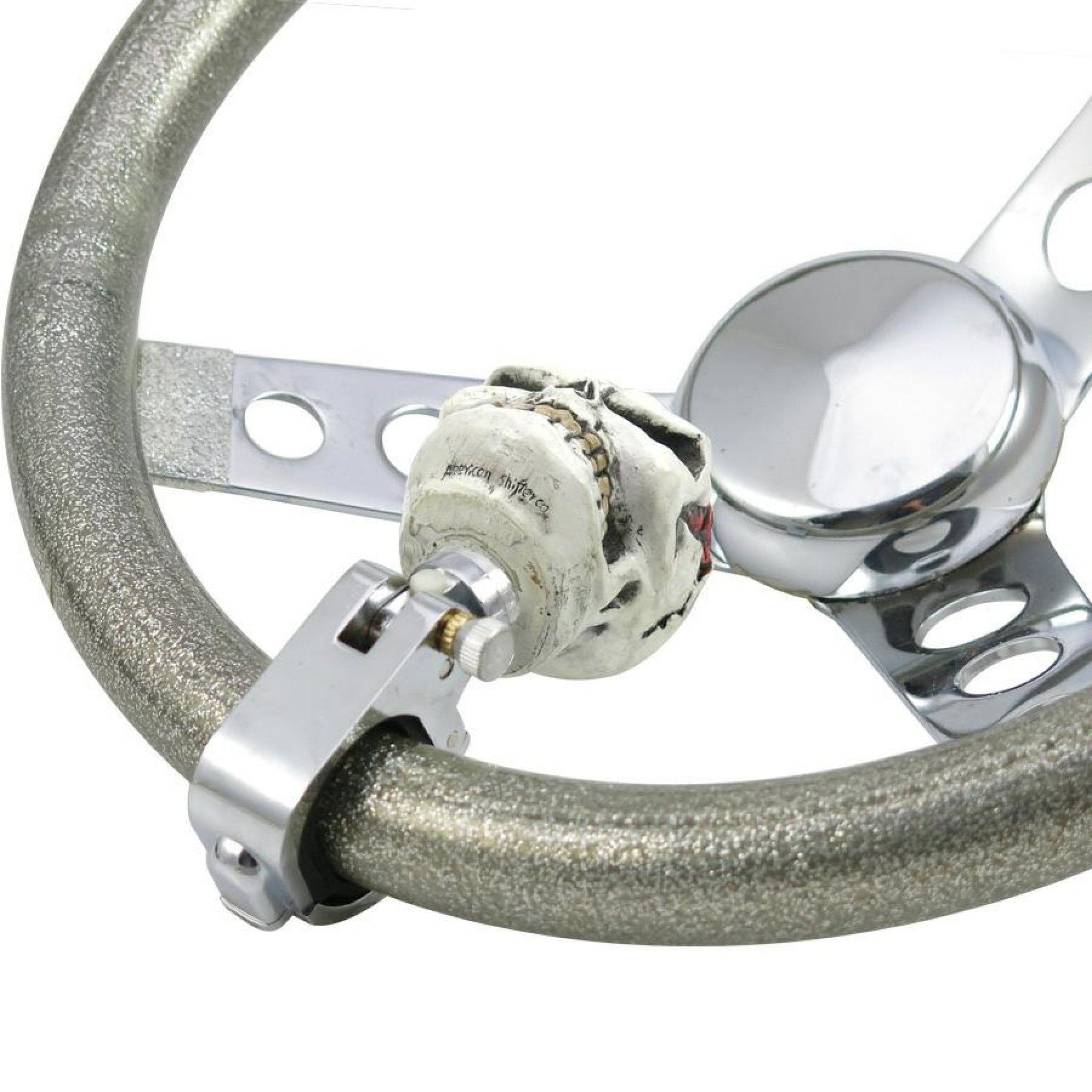 Munch Skull Custom 2 Position Suicide Brody Necker Knob for Steering Wheel