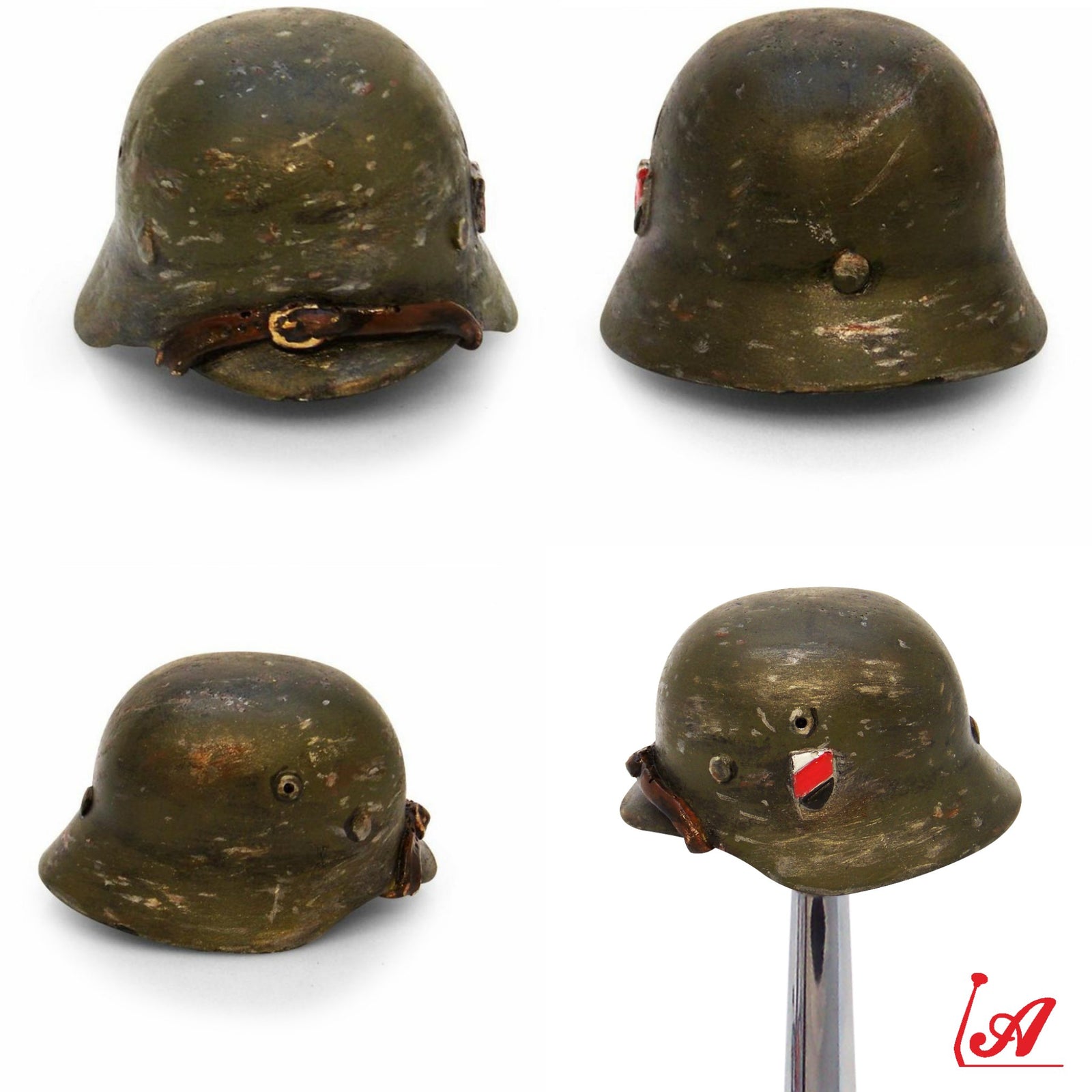 German WII Helmet Custom Shift Knob Handcrafted Limited Edition - Hot Rod