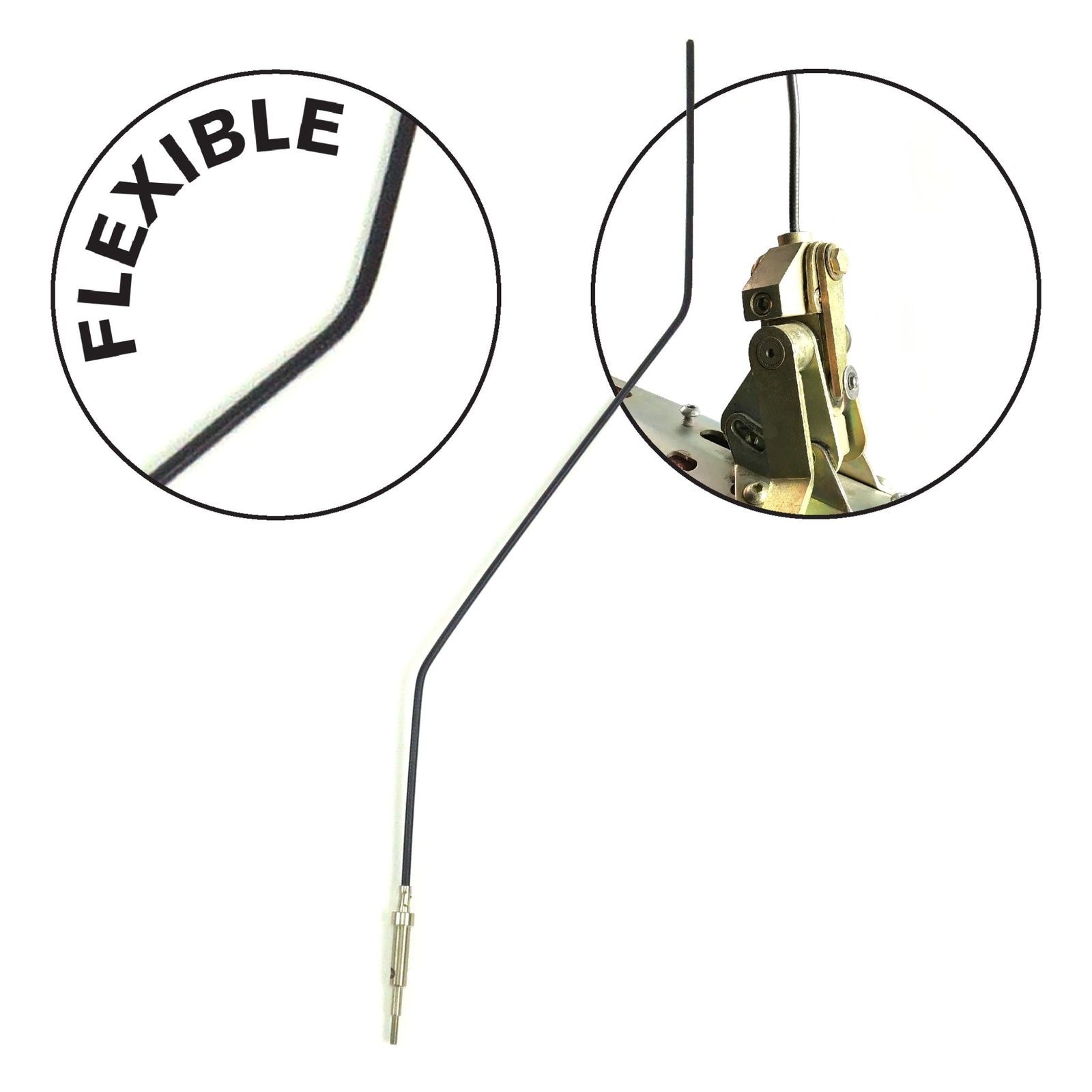 American Shifter Replacement Shifter Cable - Heavy-Duty Flexible