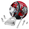 Bullet Steering Column & Dash Chrome Dress Up Kit - Column Drop, Levers & Knobs