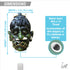 Sammie Shrunkin Head Custom Shift Knob Handcrafted Limited Edition HotRod Zombie