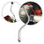Shift Lever Arm - Solid One-Piece Chrome or Black Steel Automatic Stick - Choose Length, Style & Finish