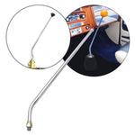 Shift Lever Arm - Solid One-Piece Chrome or Black Steel Automatic Stick - Choose Length, Style & Finish