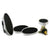 Billet Floor Mount Gas Pedal, 2 Sm Oval Brake/Clutch Pedals & Dimmer Pad