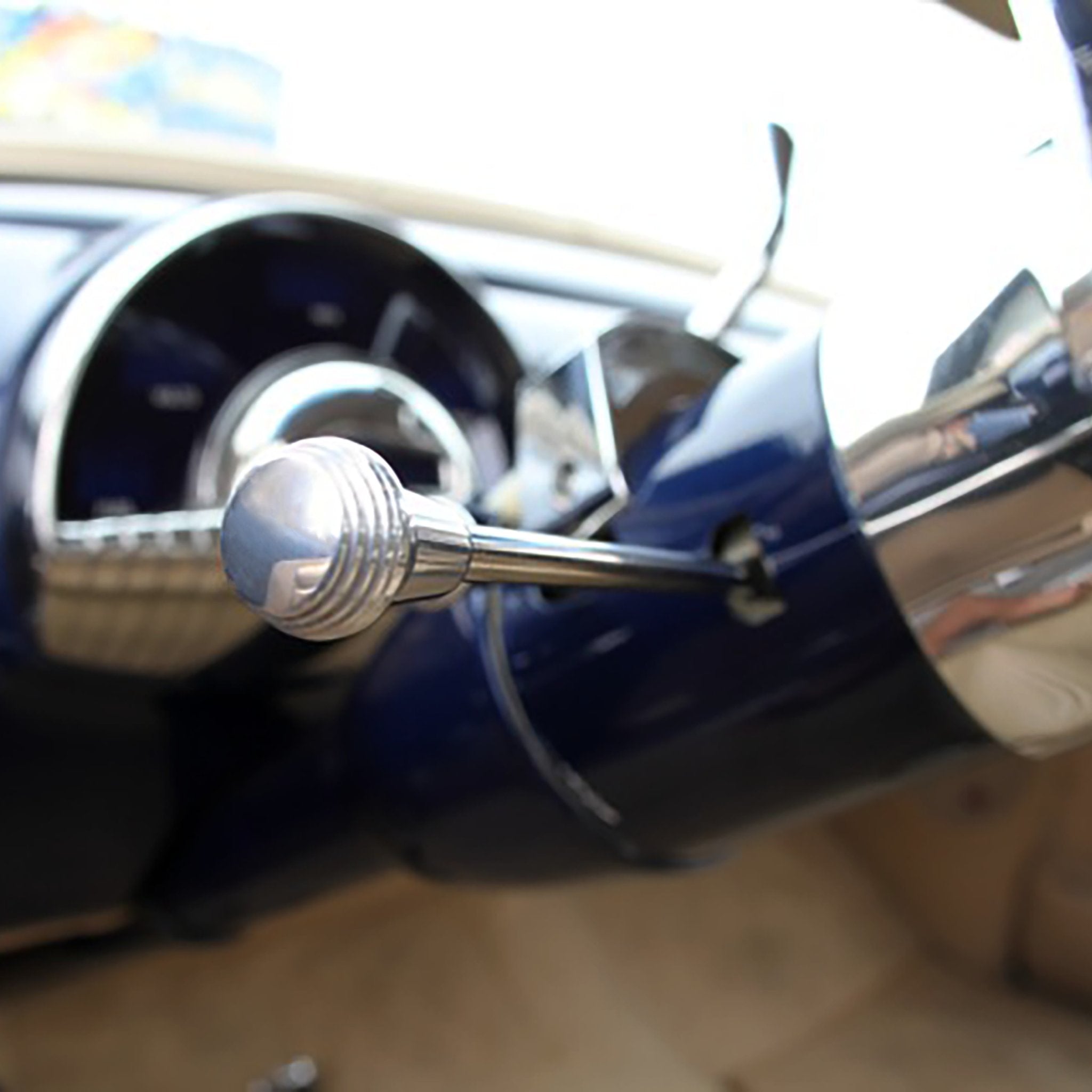 Early GM Billet Aluminum Mushroom Column Shifter Dress Up Kit - Levers & Knob