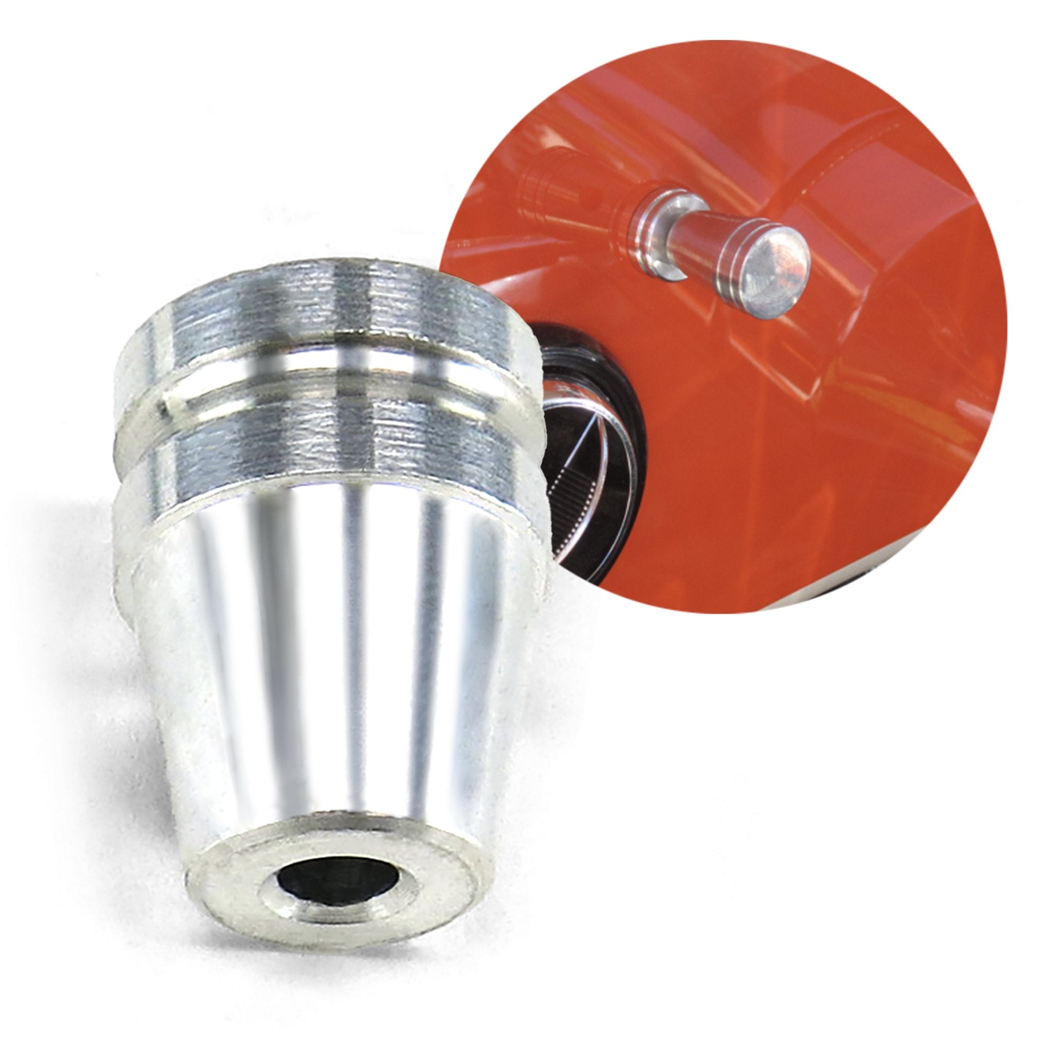 Vintage Retro Billet Aluminum Set Screw Switch Dash Knob for Classic Hot Rod