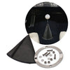 Vertical Shifter or Emergency Brake Boot with Round Trim Ring